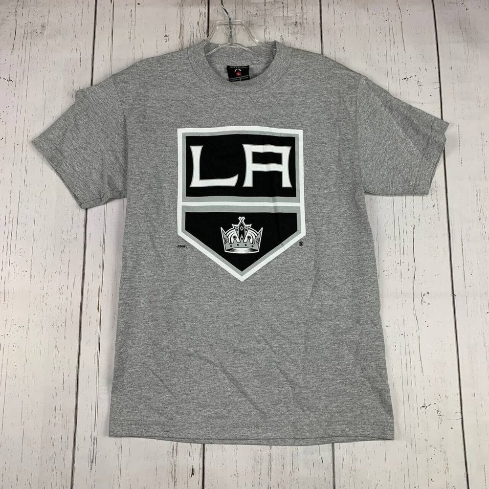 Los Angeles LA Kings NHL Antigua Small Gray Tshirt New Men